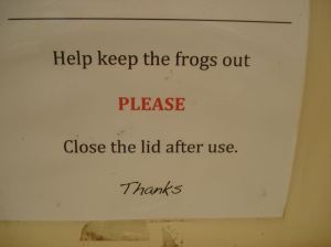 frog-sign